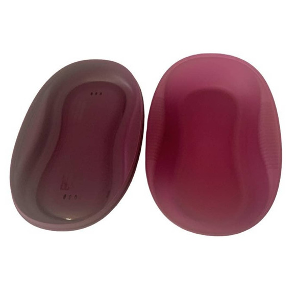 Tupperware Microwave Breakfast Maker Cooker Plum Purple 430ml Preowned - Picture 12 of 12